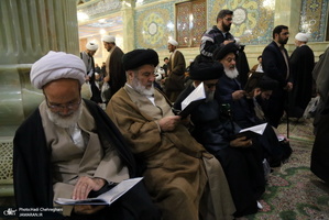 مراسم بزرگداشت آیت الله سیدجعفر خوانساری(ره) با حضور سید حسن خمینی