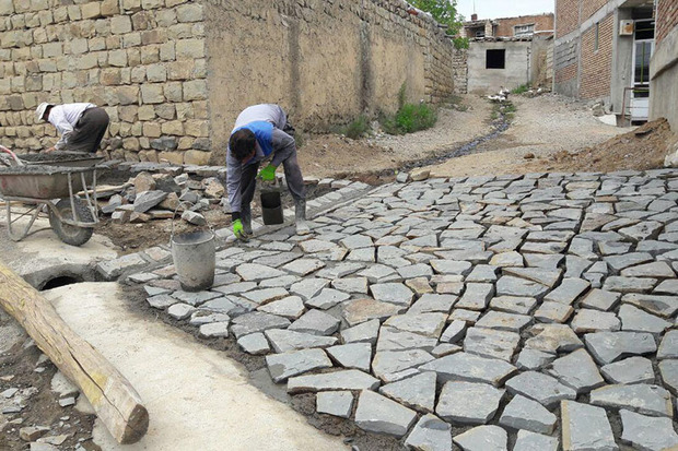 عملیات اجرایی 2 طرح هادی روستایی در خمین کلید خورد