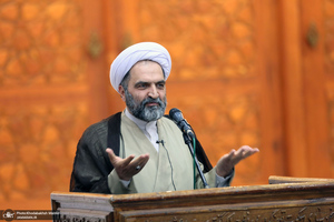 مراسم چهلمین روز ارتحال سید محمود دعایی در حرم مطهر امام خمینی