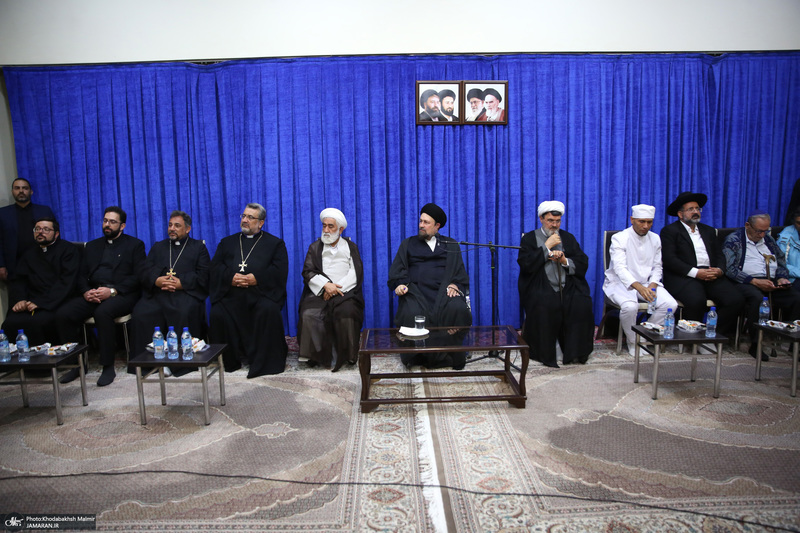 تجدید میثاق رهبران و پیروان ادیان الهی با آرمان‌های حضرت امام (س) 2