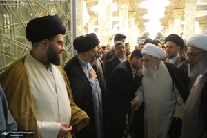 مراسم شصت‌وششمین سالگرد ارتحال آیت‌ الله العظمی بروجردی(ره)