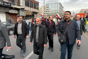 حضور شخصیت های سیاسی در راهپیمایی 22 بهمن در سراسر کشور