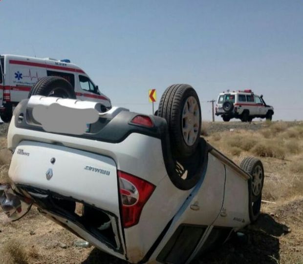 سوانح رانندگی در سبزوار ۷ مصدوم به جا گذاشت