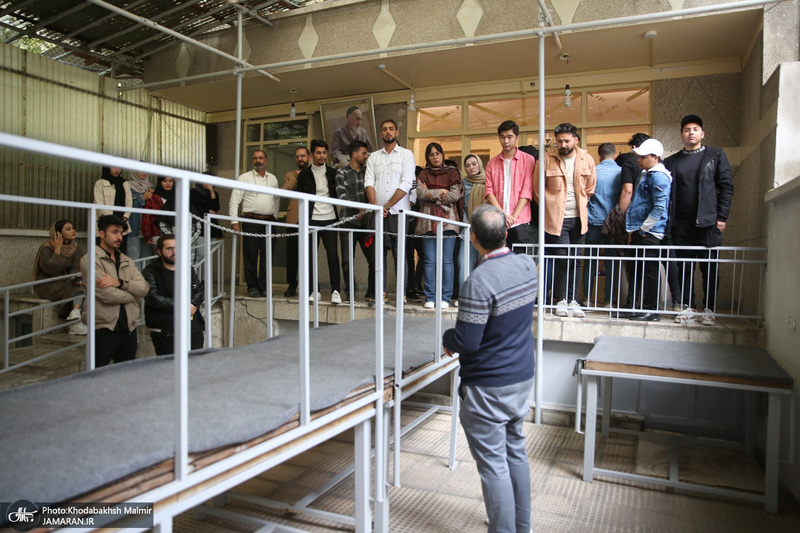 بازدید جمعی از دانشجویان عراقی و افغانستانی دانشگاه تهران جنوب از جماران