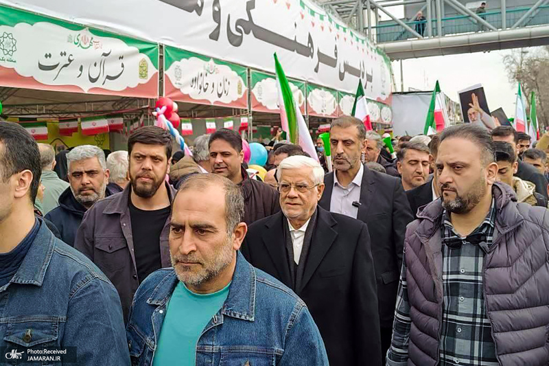 حضور شخصیت های سیاسی در راهپیمایی 22 بهمن در سراسر کشور