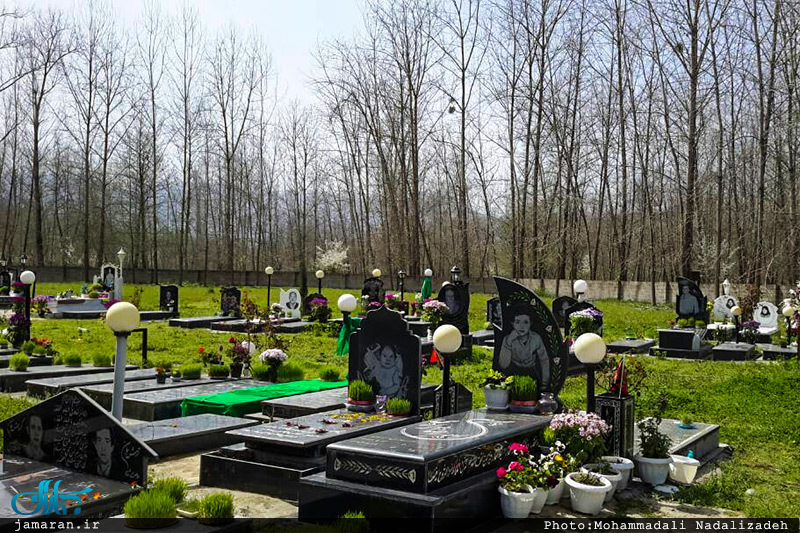 یادی از درگذشتکان در آغازین روزهای سال نو / گورستانی در مسیر انزلی به ماسال