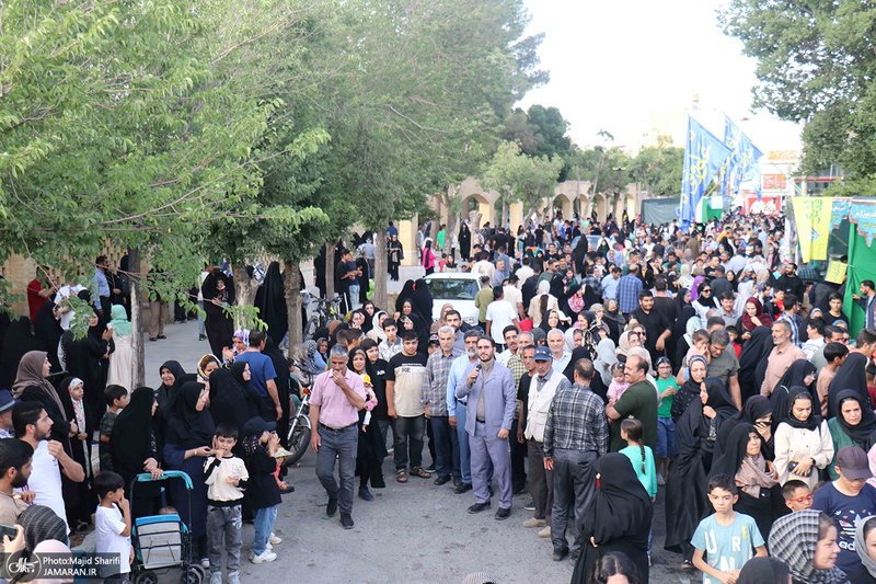 جشن بزرگ غدیر در جوار بیت تاریخی حضرت امام (س) در شهرستان خمین