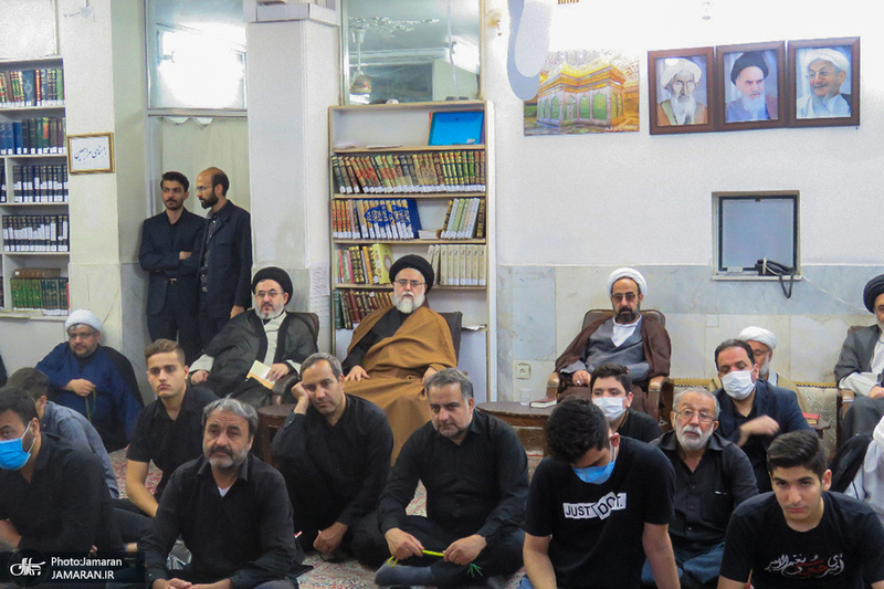 مراسم احیای شب بیست و یکم ماه رمضان دفتر آیت الله العظمی صانعی (ره)