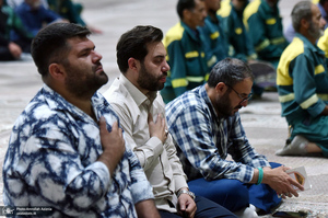 مراسم زیارت عاشورا در حرم مطهر امام خمینی (س)