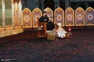 مراسم احیای شب بیست و یکم ماه مبارک رمضان در حرم امام خمینی(س)