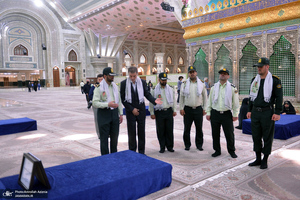 تجدید میثاق دانشجویان و فرماندهان دانشگاه افسری و تربیت پلیس امام حسن مجتبی‎‎ (ع) با آرمان حضرت امام خمینی (س)