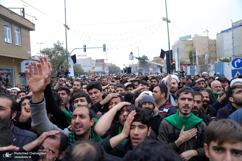 دسته عزاداری روز شهادت امام حسن عسکری(ع)