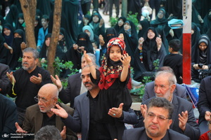 مراسم تحویل سال نو در گلزار شهدای قم‎