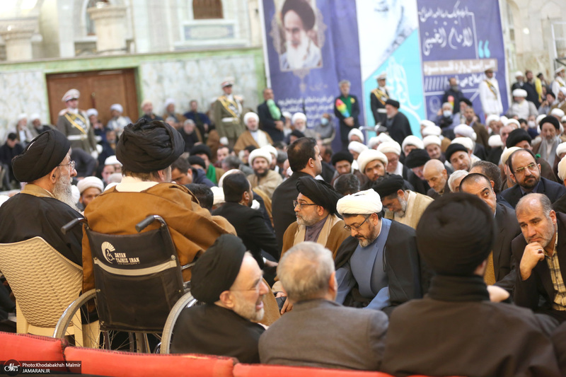 مراسم بیست‌و‌نهمین سالگرد ارتحال حاج سید احمد خمینی و بزرگداشت آیت‌الله بجنوردی  2