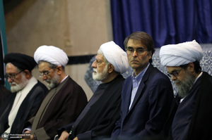 مراسم بزرگداشت آیت الله رحمت (ره) در حسینیه جماران - 1