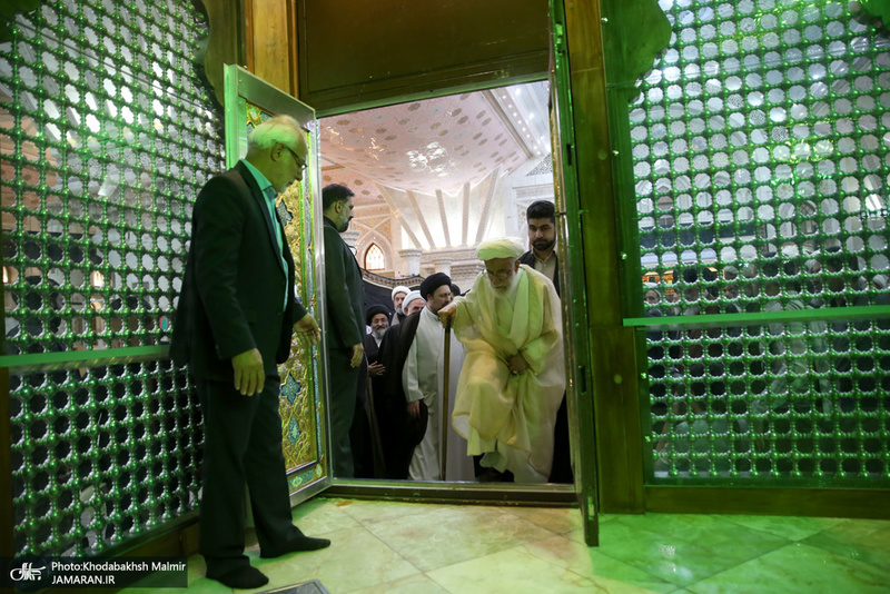 تجدید میثاق هیأت رئیسه و اعضای مجلس خبرگان رهبری با آرمان های امام خمینی(س)