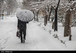 برف مدارس استان اردبیل را تعطیل کرد