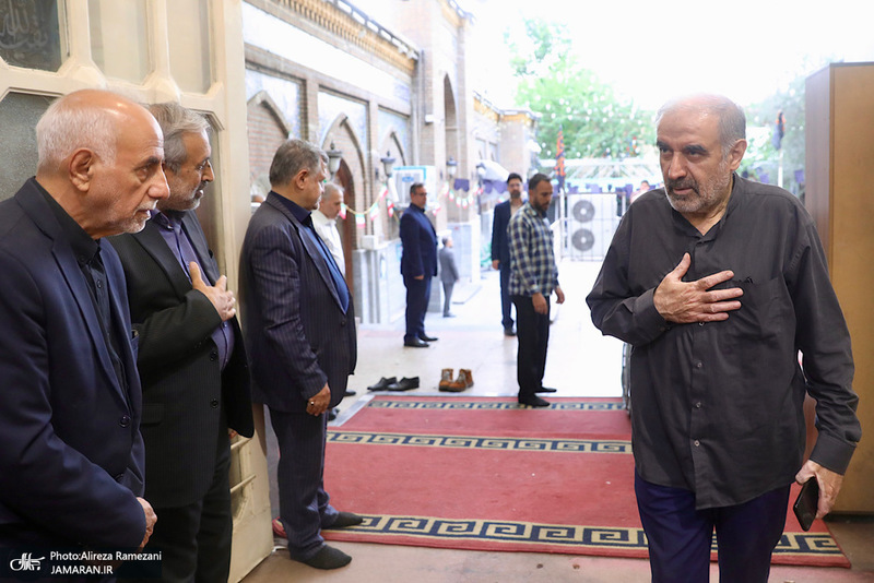 مراسم گراميداشت رهبر شهيد در مسجد فخرآباد