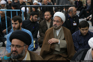 مراسم چهلم آیت الله حاج نصرالله شاه آبادی(ره) در مسجد اعظم قم