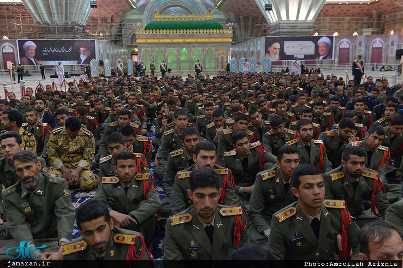 تجدید میثاق فرماندهان و کارکنان ارتش با آرمان‌های حضرت امام(س) 