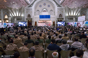 تجدید میثاق بسیجیان با آرمان‌های امام خمینی (س)