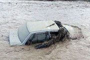 سه نفر از سیلاب ده غیبی مشهد نجات یافتند