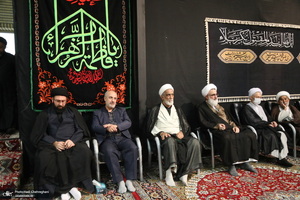 مراسم عزاداری ماه محرم در بیت مرحوم آیت الله العظمی هاشمی شاهرودی‎‎