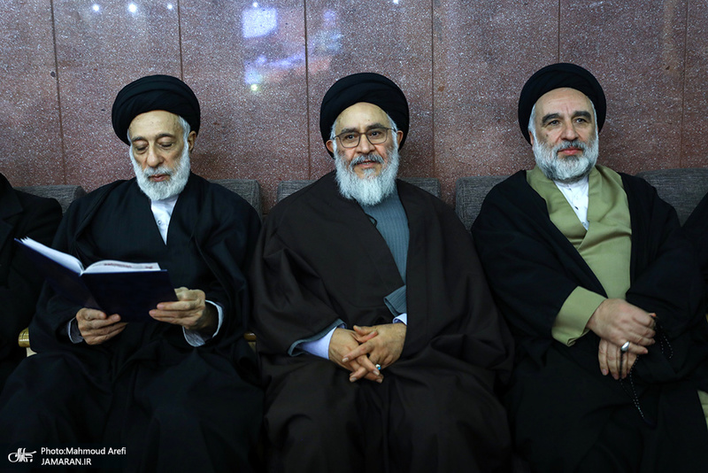 مراسم ختم محمد نخجوان پور، داماد آیت‌الله شهید مصطفی خمینی(ره)