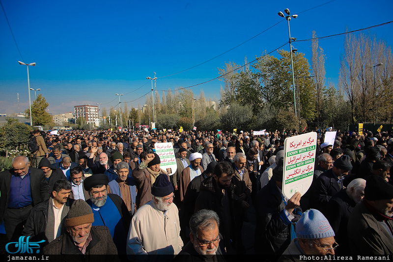 راهپیمایی ضد صهیونیستی پس از نماز جمعه‌ تهران