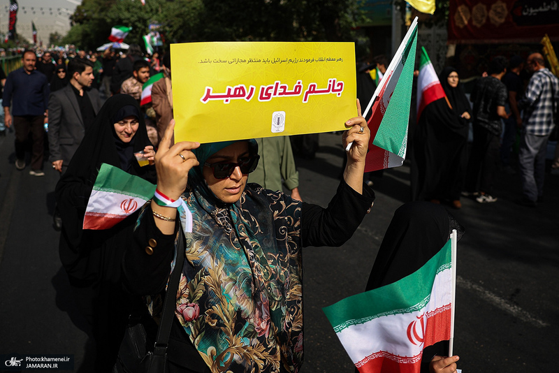 مراسم تشییع شهدای جنگ تحمیلی رژیم صهیونیستی در تهران-7