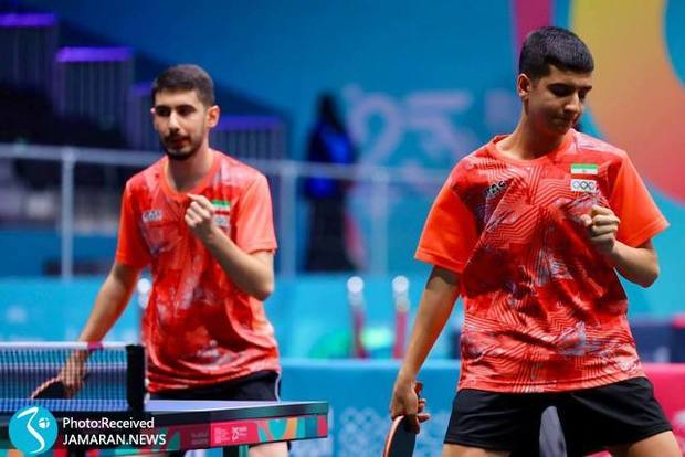 نایب قهرمانی تنیس روی میز ایران در بازی های کشورهای اسلامی 2025