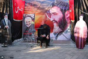 عزاداری تاسوعای حسینی(ع) هیات گردان تخریب و گردانهای لشکر 27 محمد رسول الله(ص)