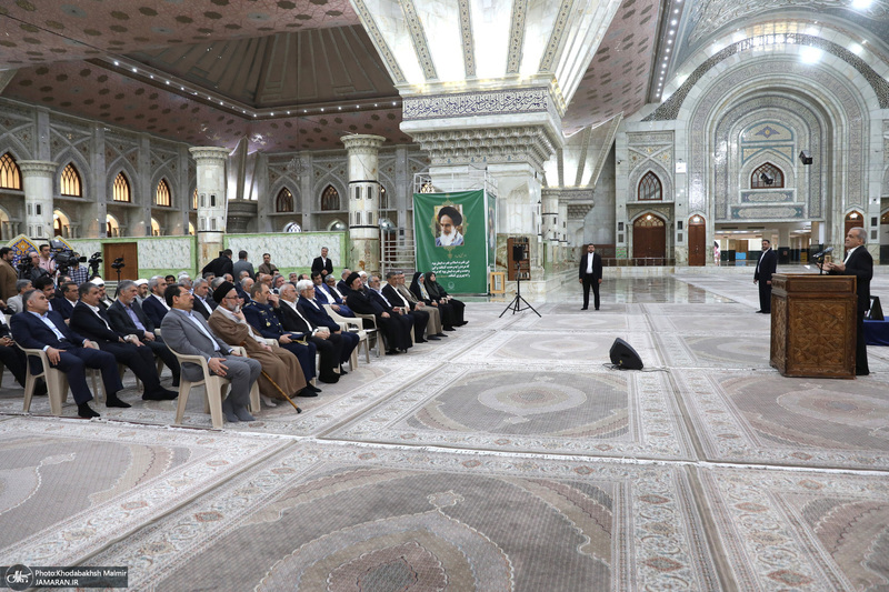 تجدید میثاق رئیس‌جمهور و اعضای دولت با آرمان‌های حضرت امام خمینی (س) - 2