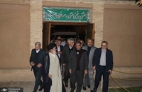 بازدید عزت الله ضرغامی از بیت تاریخی امام در خمین (1)