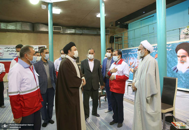  دیدار مدیران، کارکنان و جوانان جمعیت هلال احمر با سید حسن خمینی