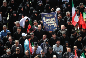 مراسم تشییع شهدای جنگ تحمیلی رژیم صهیونیستی در تهران-6