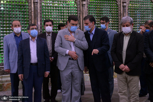 تجدید میثاق رئیس و کارکنان بنیاد شهید با آرمان‌های حضرت امام خمینی (س)