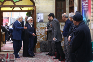 مراسم ختم مرحوم سید مهدی طالقانی