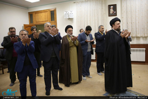 دیدار جمعی از ایثارگران اصلاح طلب بابل با سید حسن خمینی 