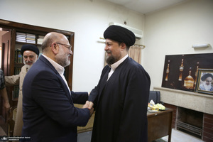 دیدار آصف لقمان قاضی، مدیر امور بین‌الملل جماعت اسلامی پاکستان با سید حسن خمینی