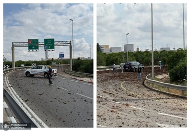 زخمی شدن چند صهیونیست در حمله موشکی یمن/ پروازها در فرودگاه بن گوریون اسرائیل متوقف شد + عکس و فیلم