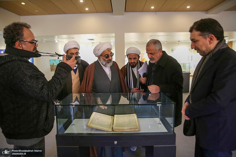 بازدید وزیر اسبق فرهنگ و ارشاد اسلامی از رویدادهای فرهنگی و هنری بر آستان آفتاب