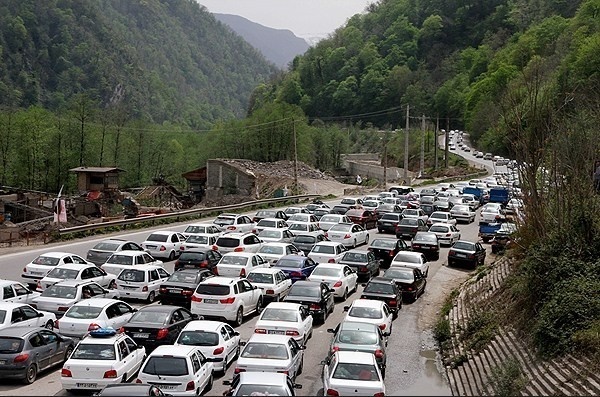 جاده کندوان و هراز 28 و 29 اسفند یکطرفه می‌شود