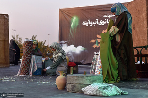 ویژه برنامه شهادت «بانوی آب و آینه» در جوار حرم مطهر امام خمینی (س)