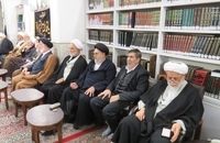 مراسم سوگواری به مناسبت سالروز شهادت حضرت فاطمه زهرا (س) در دفتر آیت الله العظمی صانعی (3)