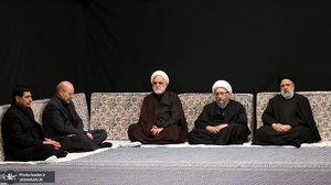 مراسم عزاداری شام شهادت حضرت فاطمه‌زهرا(س) در حسینیه امام خمینی