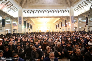 مراسم عزاداری شب شهادت امام موسی کاظم(ع) در حرم کریمه اهل بیت(س)