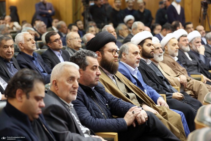 مراسم چهلمین روز درگذشت آیت الله بجنوردی در دائره المعارف بزرگ اسلامی - 3