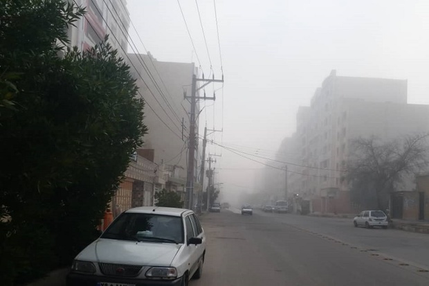 مه رقیق پدیده جوی غالب خوزستان است