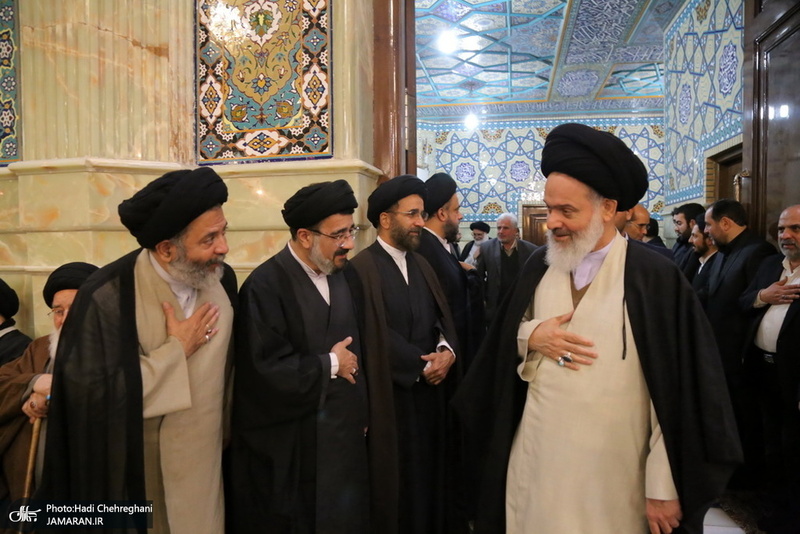 مراسم بزرگداشت آیت الله سیدجعفر خوانساری(ره) با حضور سید حسن خمینی